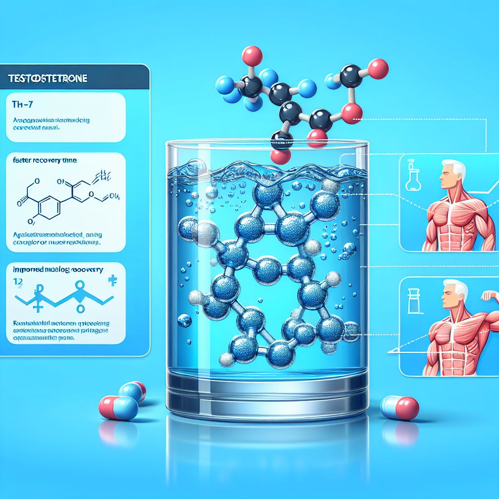 Aqueous testosterone suspension: secret to faster muscle recovery