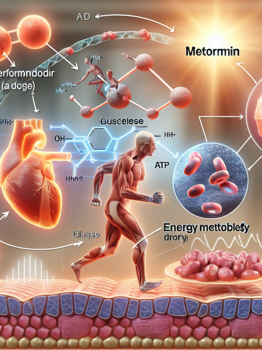 Metformin hydrochloride effects on energy metabolism during physical activity