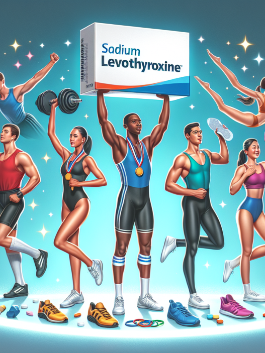 Role of sodium levothyroxine in athletes' body weight regulation