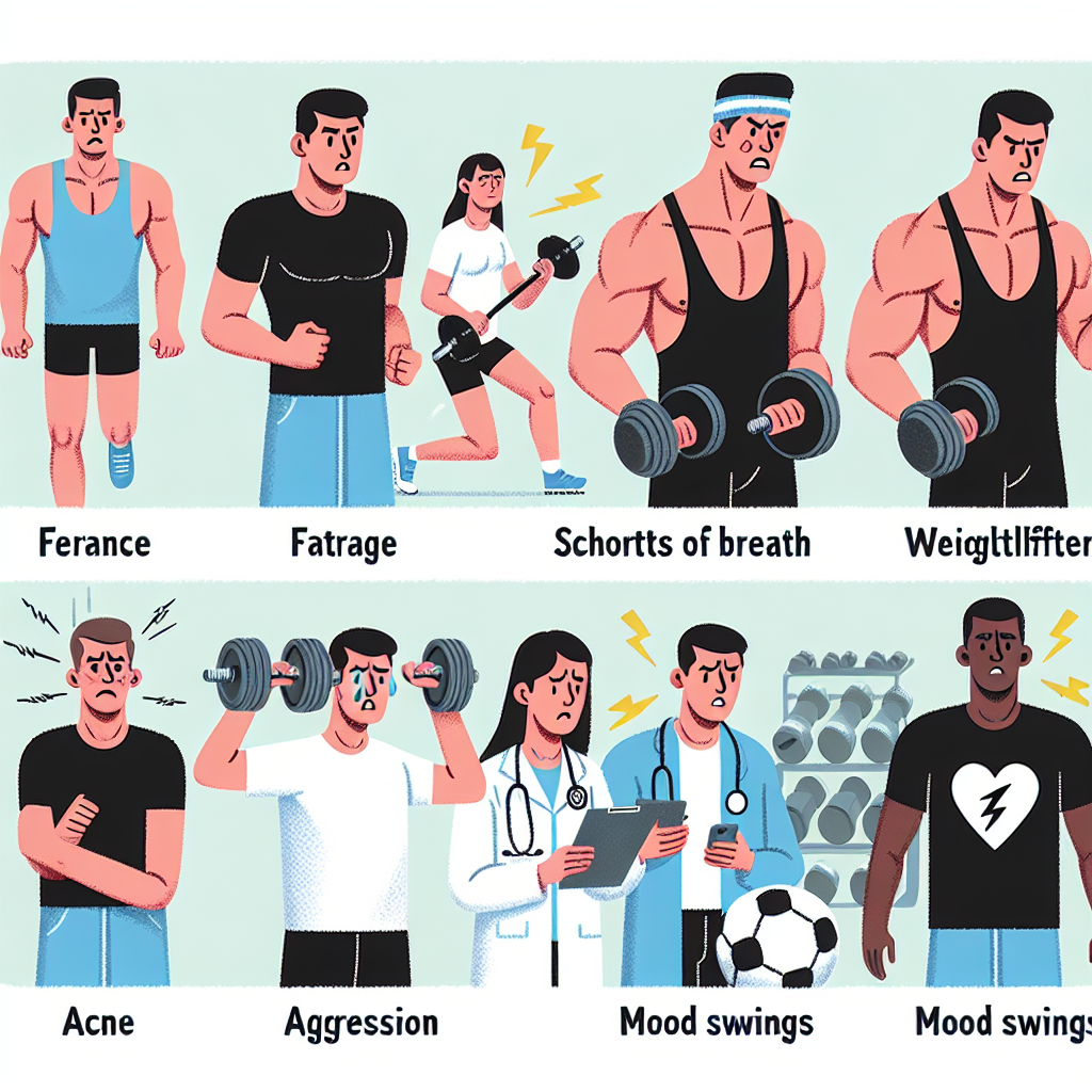 Side effects of testosterone enanthate in sports context