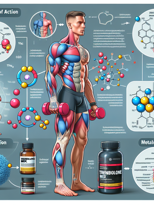 Trenbolone mix: mechanisms of action and pharmacological interactions in sports