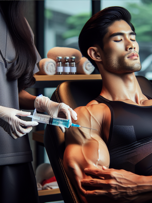 Bactericidal water injections: a companion for athletes' muscle recovery