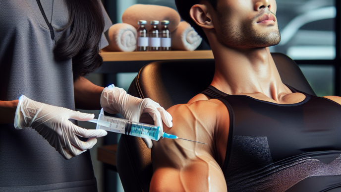 Bactericidal water injections: a companion for athletes' muscle recovery