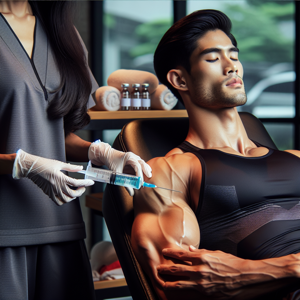 Bactericidal water injections: a companion for athletes' muscle recovery