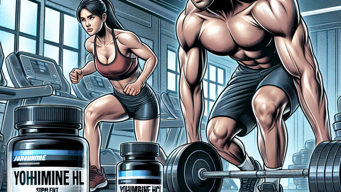 Enhancing athletic performance with yohimbine hcl supplement