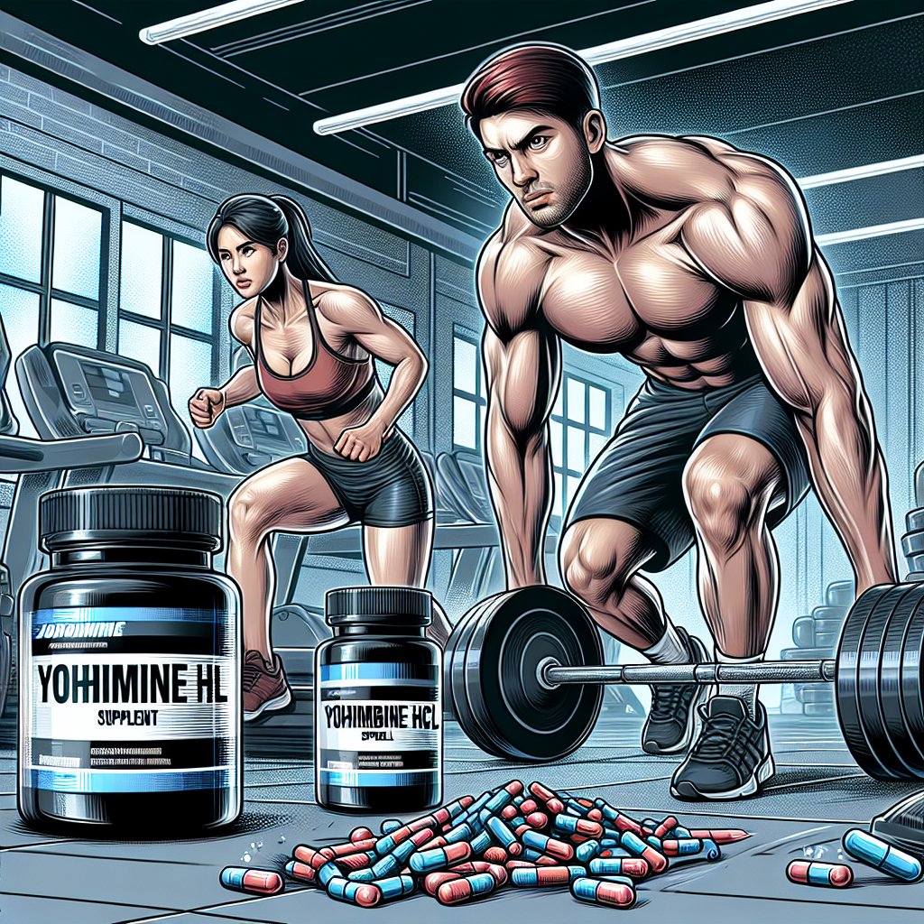 Enhancing athletic performance with yohimbine hcl supplement