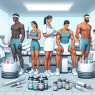 Optimizing athletes' health with bactericidal water injections