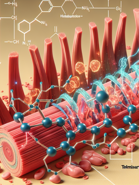 Telmisartan and its impact on muscle recovery after physical effort