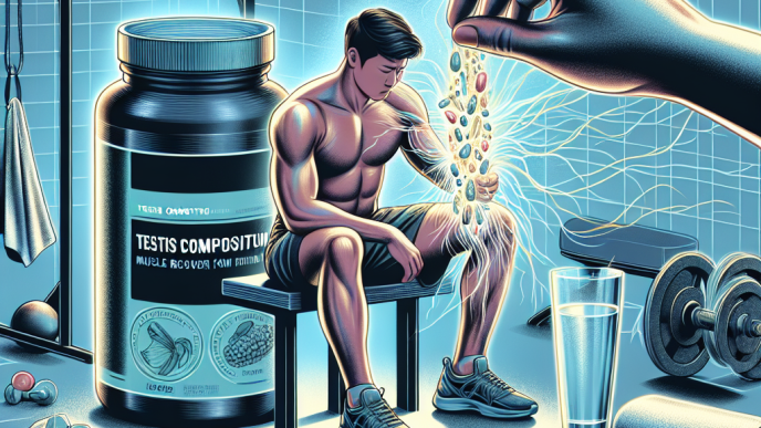 Testis compositum: supporting muscle recovery post-workout