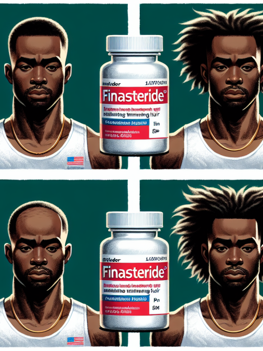Use of finasteride in treating hair loss among athletes