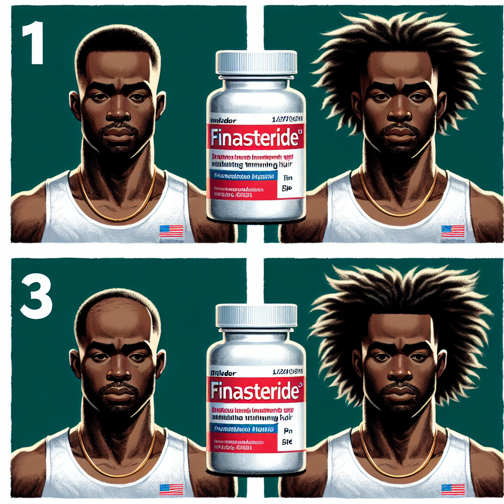 Use of finasteride in treating hair loss among athletes
