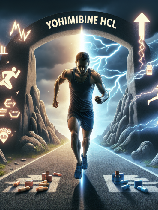 Yohimbine hcl in improving sports performance