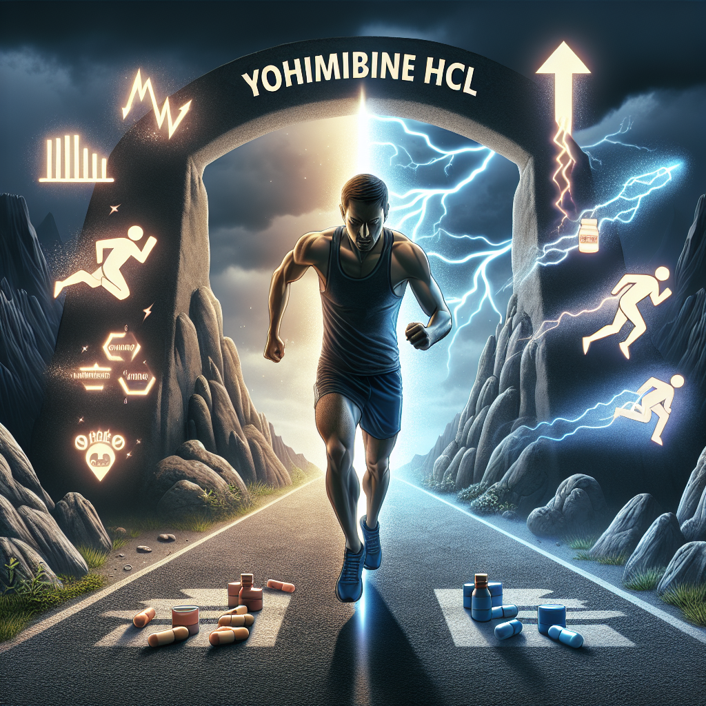 Yohimbine hcl in improving sports performance