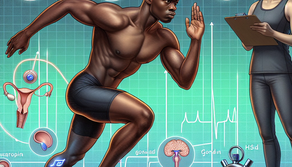 Regulating gonadotropin secretion in athletes