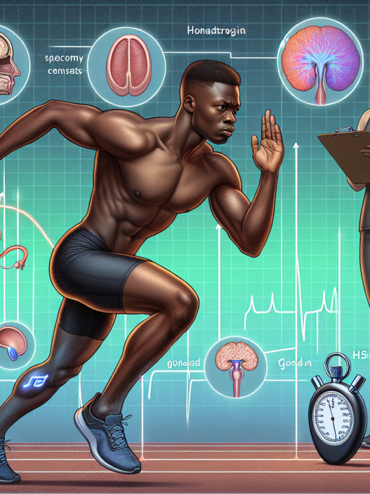 Regulating gonadotropin secretion in athletes