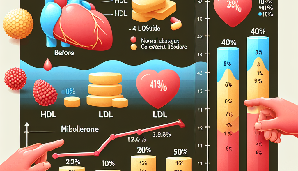 Cholesterol and lipid profile changes with mibolerone