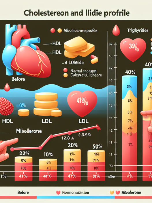 Cholesterol and lipid profile changes with mibolerone