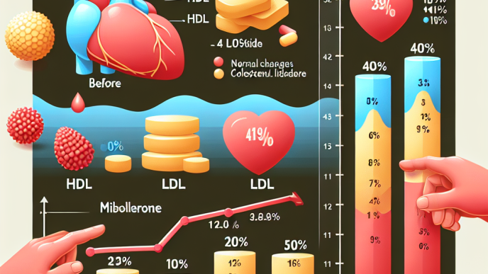 Cholesterol and lipid profile changes with mibolerone