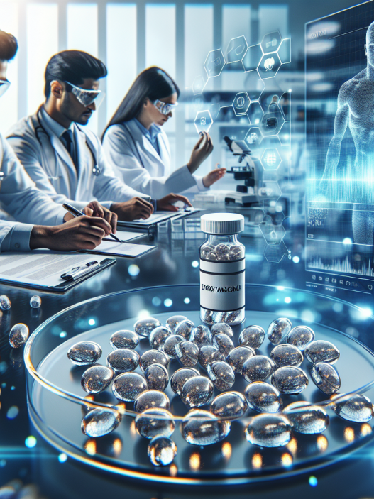 Clinical trials involving drostanolone pillole