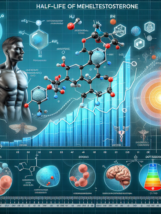 Half-life of methyltestosterone and its clinical significance