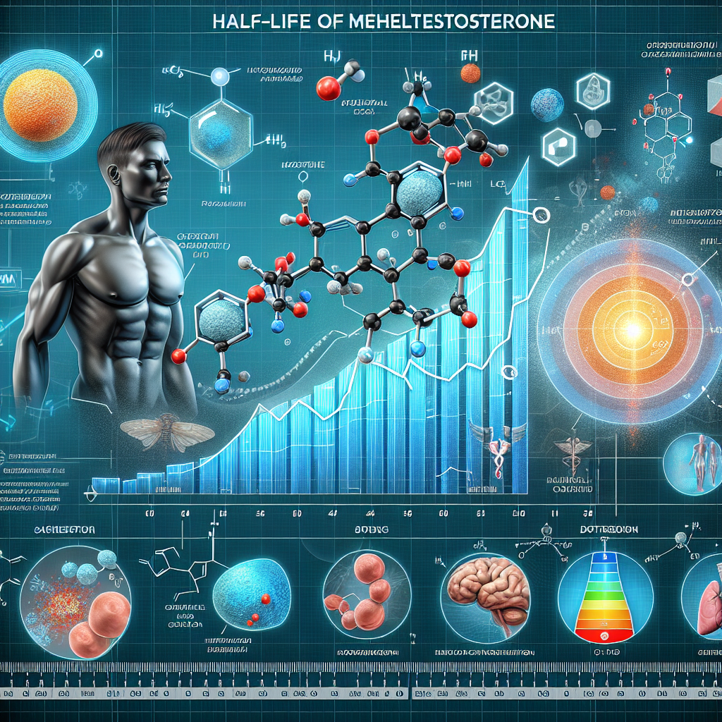 Half-life of methyltestosterone and its clinical significance