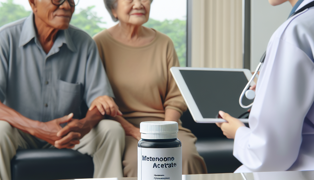 Acetato di metenolone in elderly patients