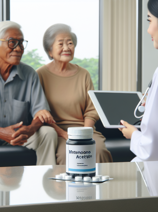 Acetato di metenolone in elderly patients