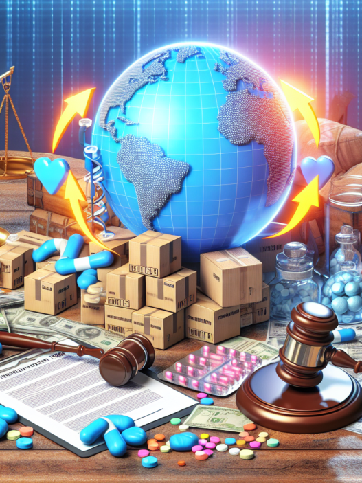 Import and export laws for halotestin