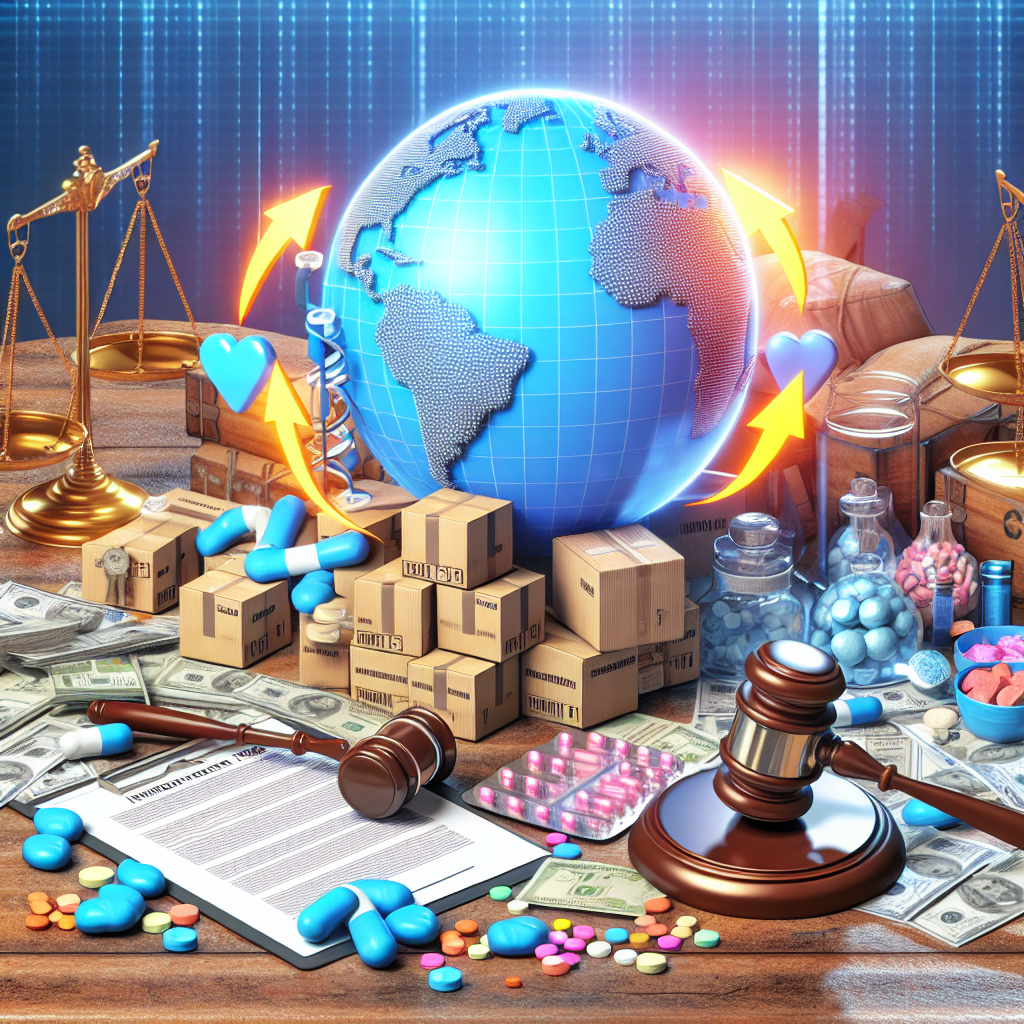 Import and export laws for halotestin