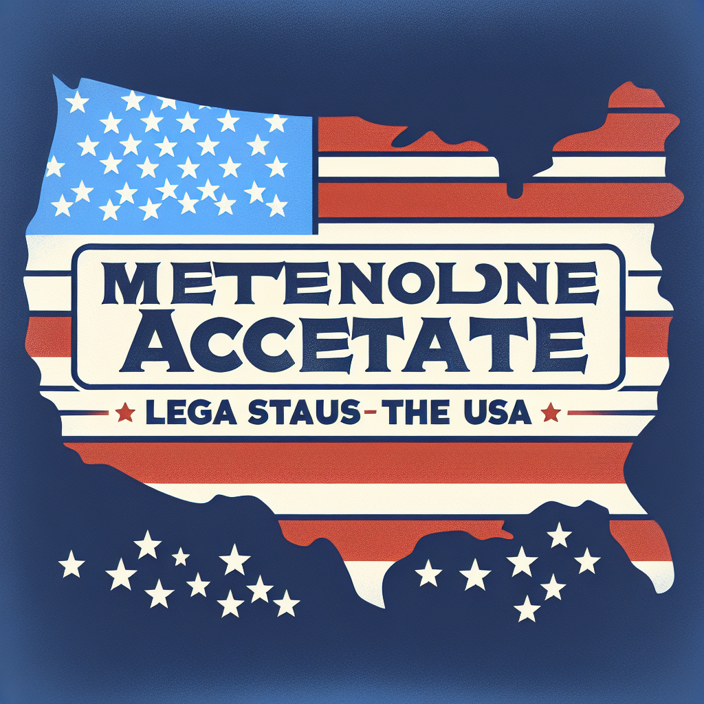 Legal status of acetato di metenolone in the usa