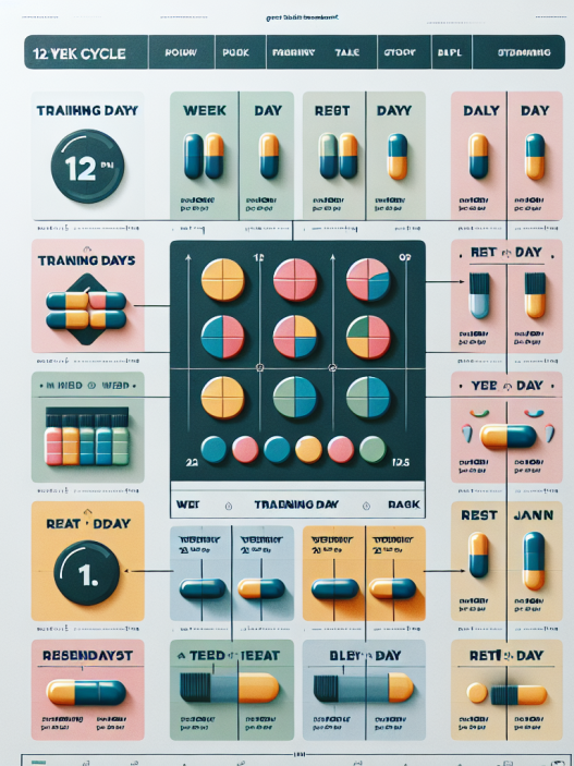 Sample cycle plan for stanozololo compresse: 12 weeks