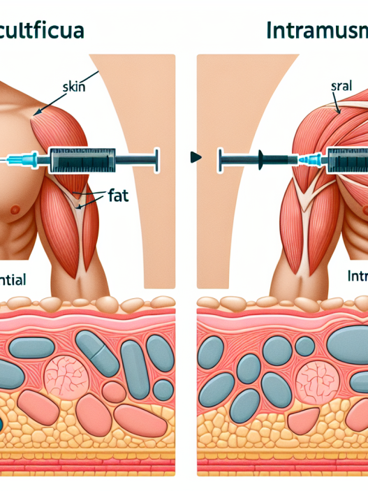 Subcutaneous vs intramuscular administration of trestolone acetato
