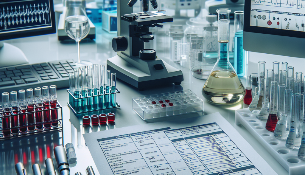Laboratory tests required during trestolone enantato therapy