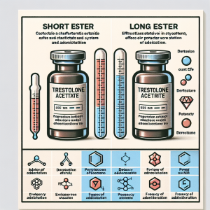 Short ester vs long ester trestolone acetato: which to choose